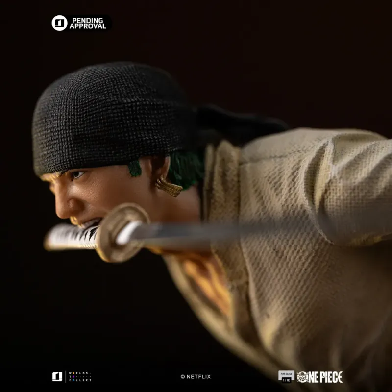 One Piece Roronoa Zoro Iron Studio - Figura Coleccionable