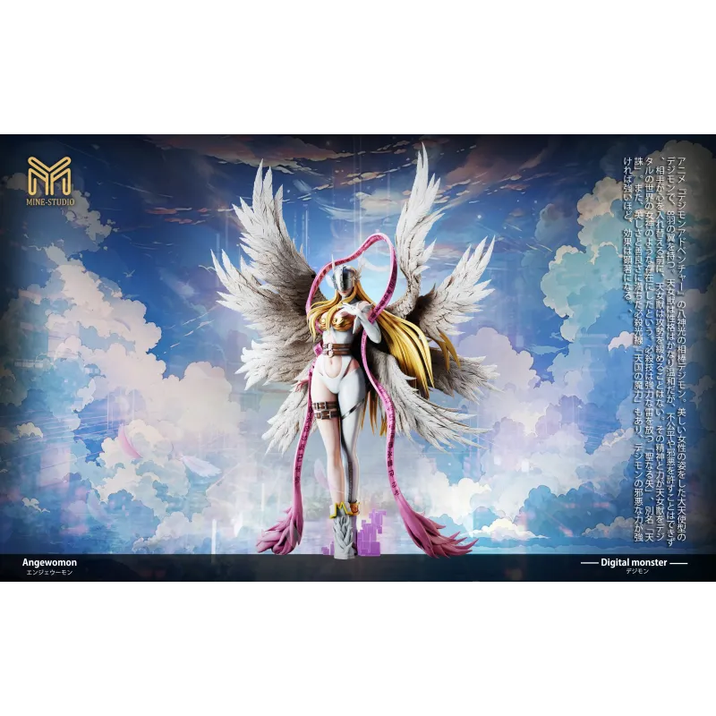 Digimon Angewomon MINE Studio - Unique Collectible Figure