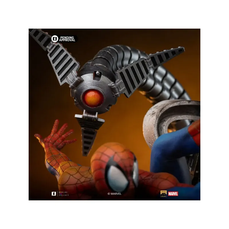Spider Man Iron Studio - Figura Marvel Comics Coleccionable