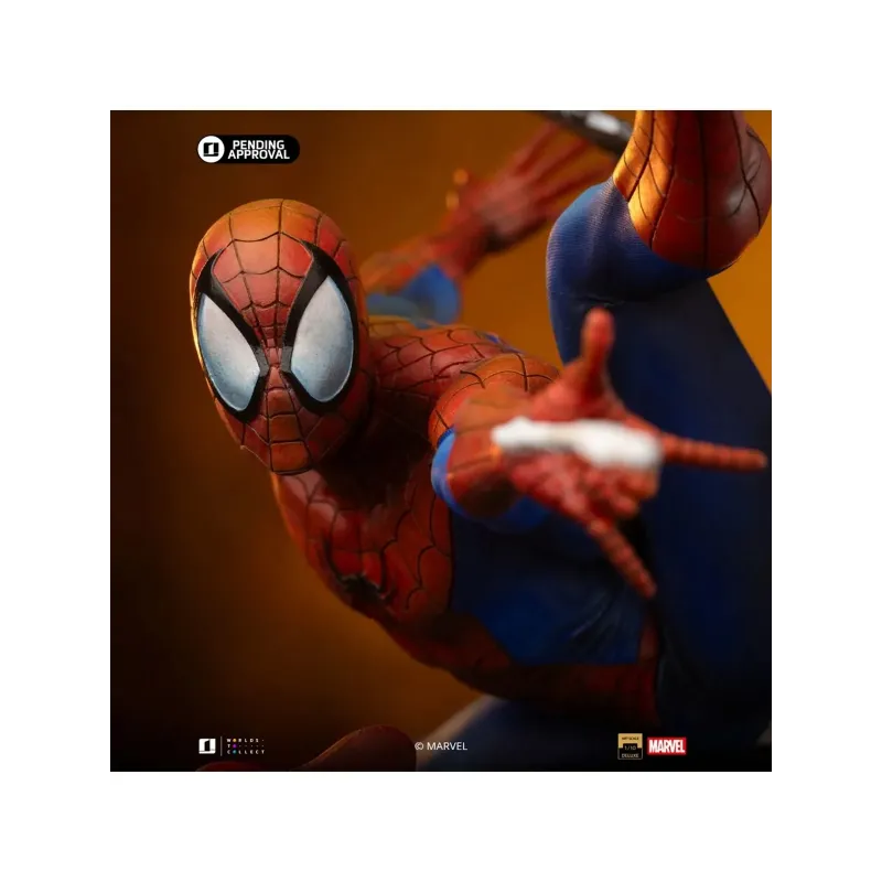 Spider Man Iron Studio - Figura Marvel Comics Coleccionable