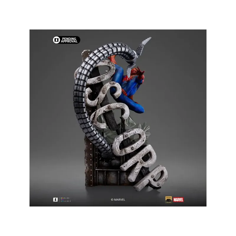 Spider Man Iron Studio - Figura Marvel Comics Coleccionable