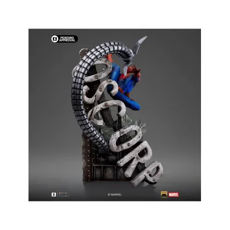 Spider Man Iron Studio - Figura Marvel Comics Coleccionable