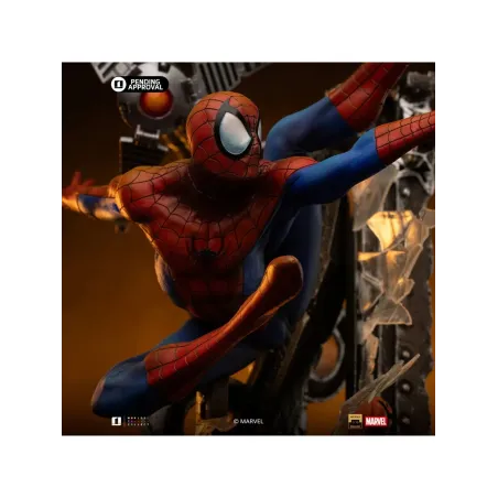 Spider Man Iron Studio - Figura Marvel Comics Coleccionable