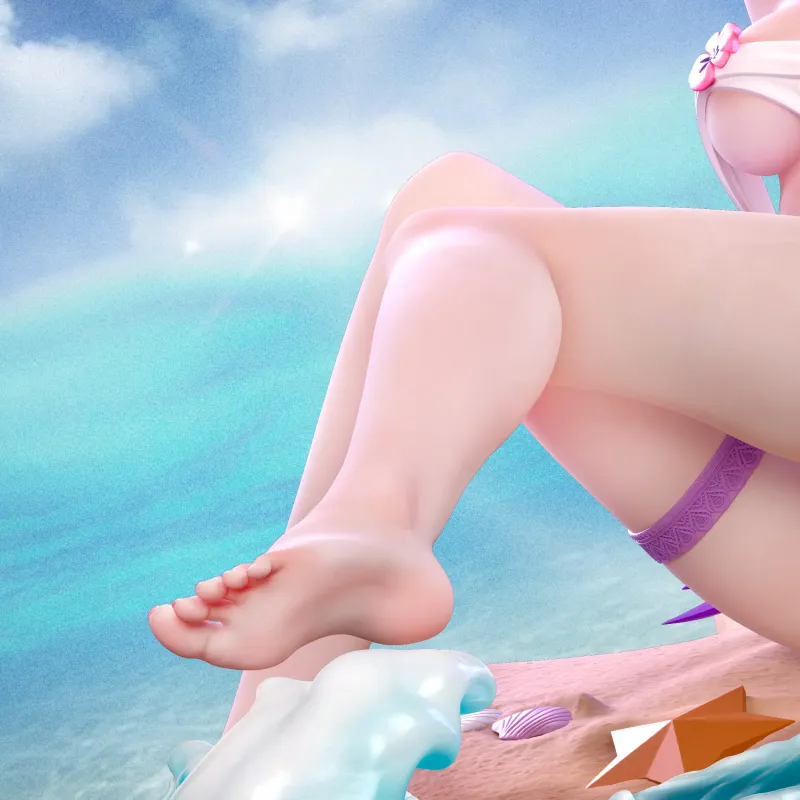 Honkai: Star Rail Summer Castorice GK - Xiao Huan Xiong