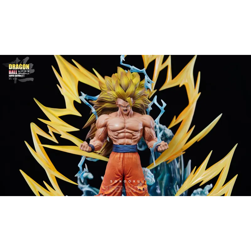 Dragon Ball Super Saiyan 3 Goku XG Studio - Figurine de collection