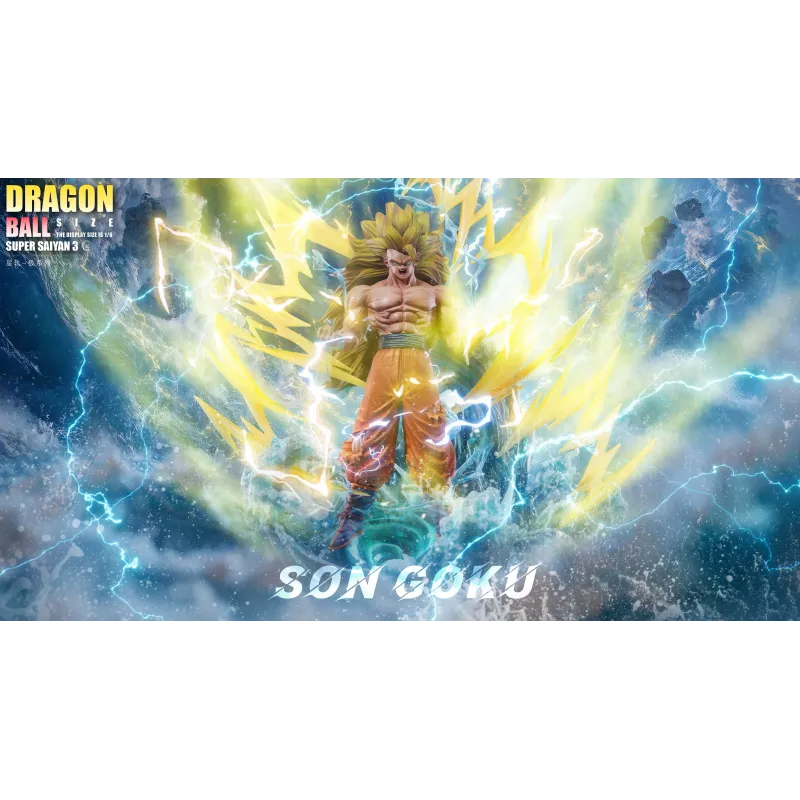 Dragon Ball Super Saiyan 3 Goku XG Studio - Figurine de collection