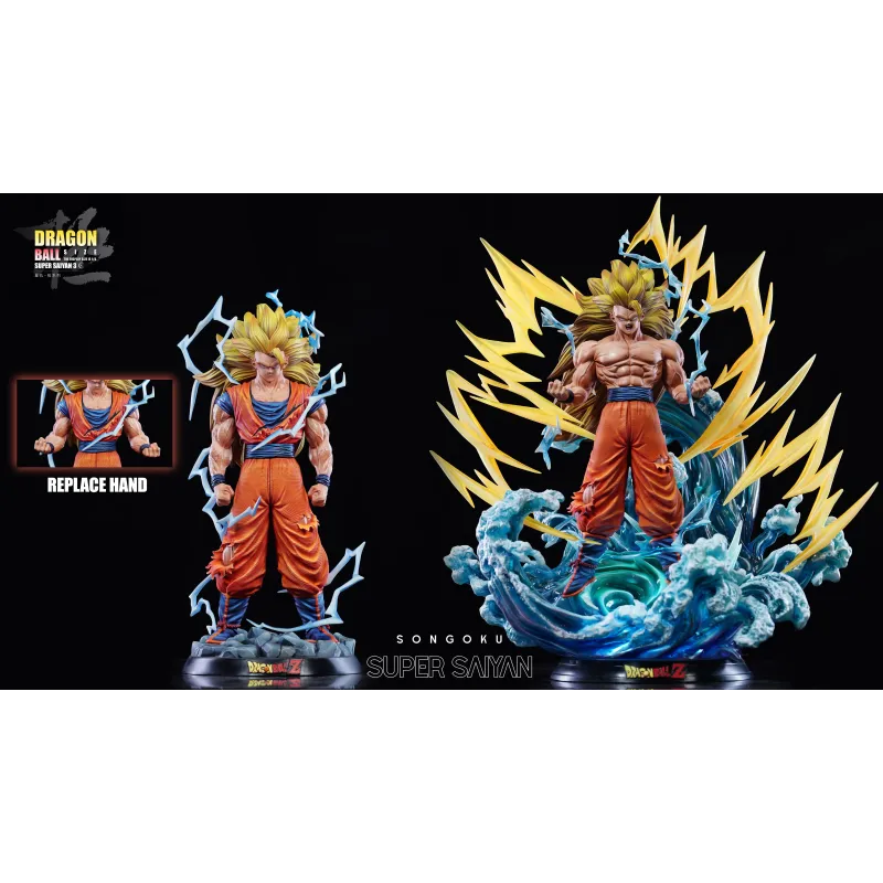 Dragon Ball Super Saiyan 3 Goku XG Studio - Figurine de collection