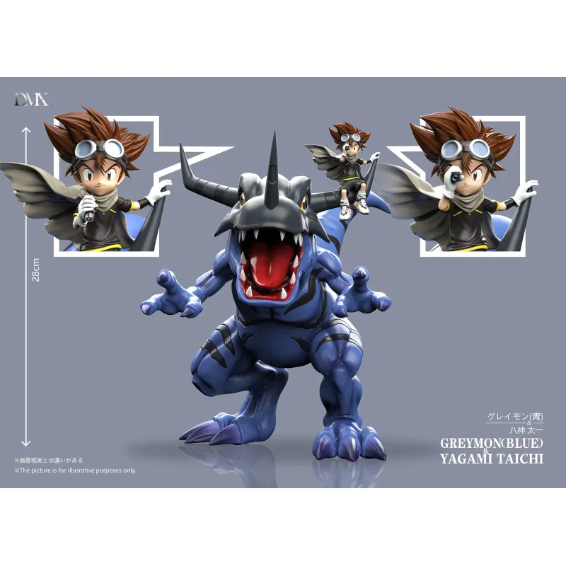 Digimon Yagami Taichi DMX Studio - Figura Coleccionable Única