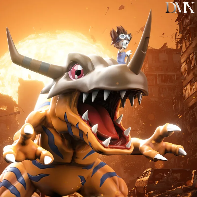 Digimon Yagami Taichi DMX Studio - Figura Coleccionable Única