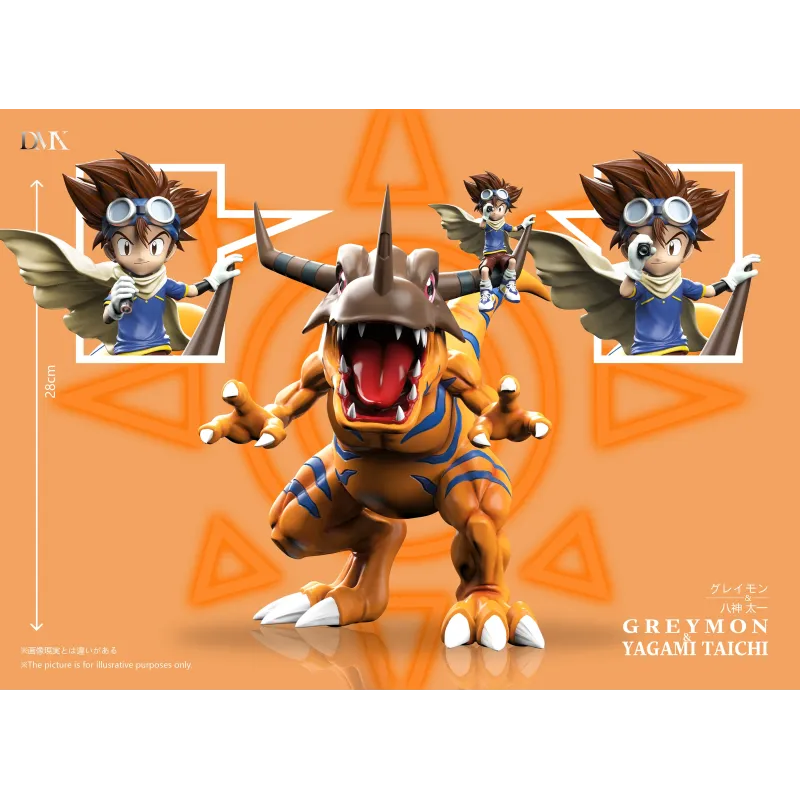 Digimon Yagami Taichi DMX Studio - Figura Coleccionable Única