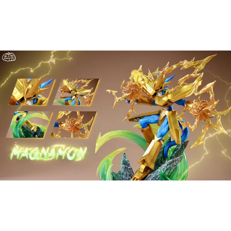 Digimon Magnamon Nan Gua Zhou Studio - Figura Coleccionable