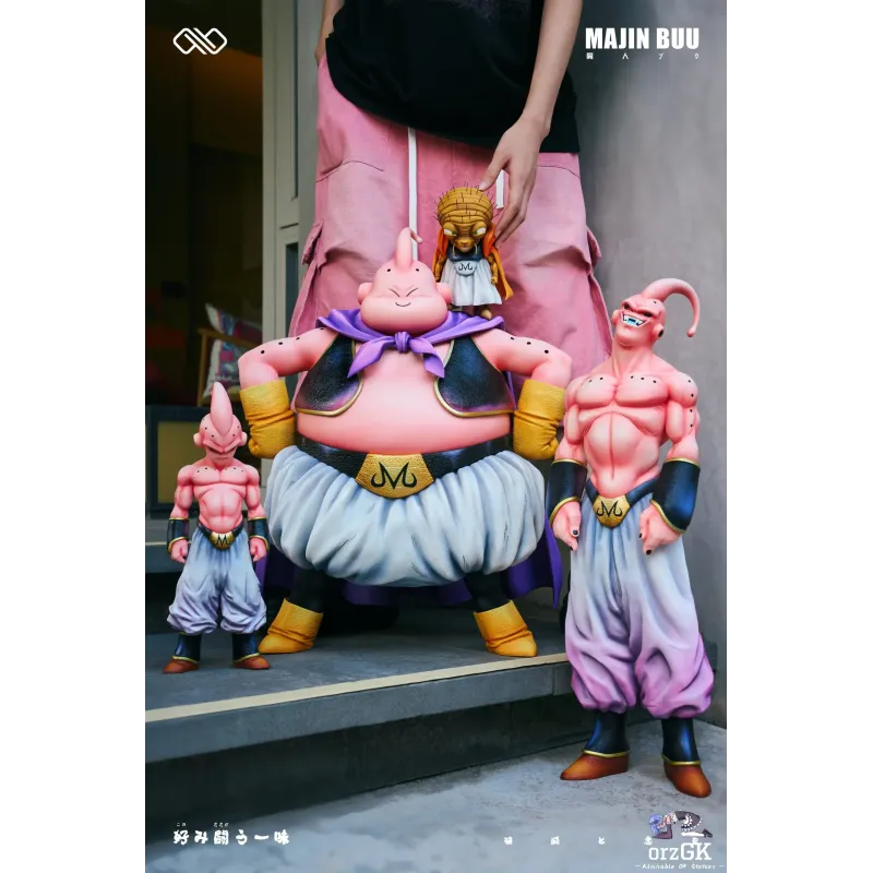 Dragon Ball Fat Buu y Little Majin Buu - Coleccionable de Infinite Studio