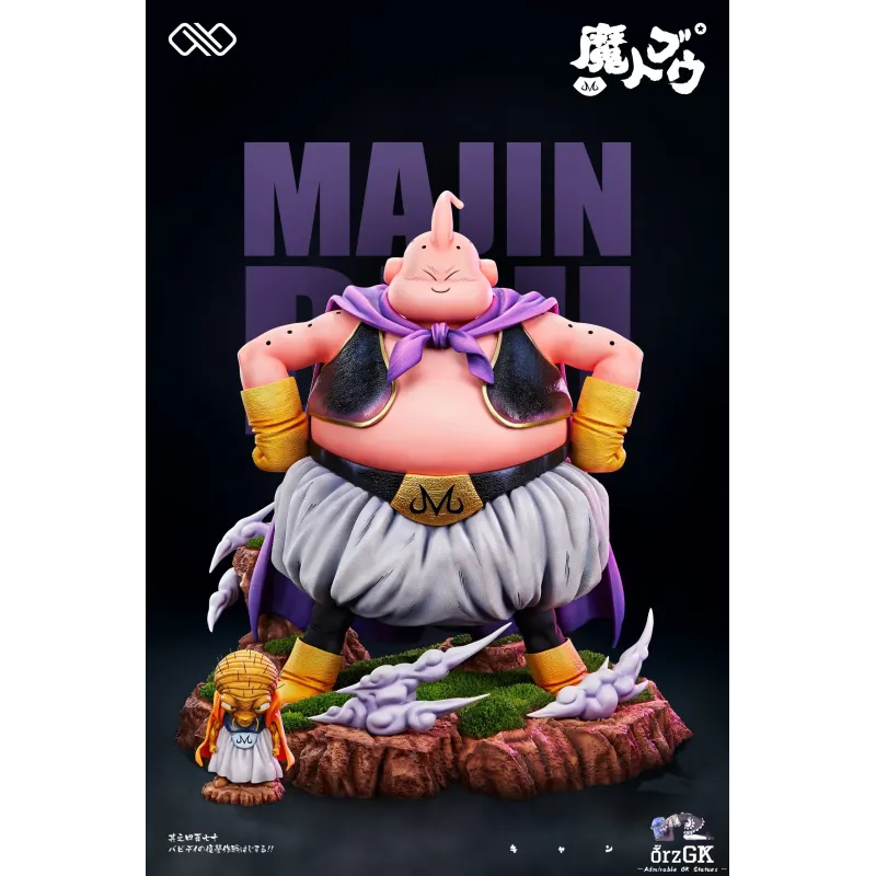 Dragon Ball Fat Buu y Little Majin Buu - Coleccionable de Infinite Studio