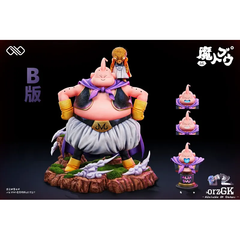 Dragon Ball Fat Buu y Little Majin Buu - Coleccionable de Infinite Studio