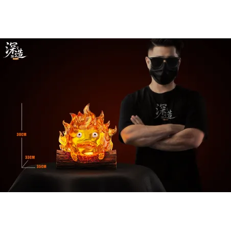 Calcifer El castillo ambulante de Howl - Estudio Decorativo Shen Zao