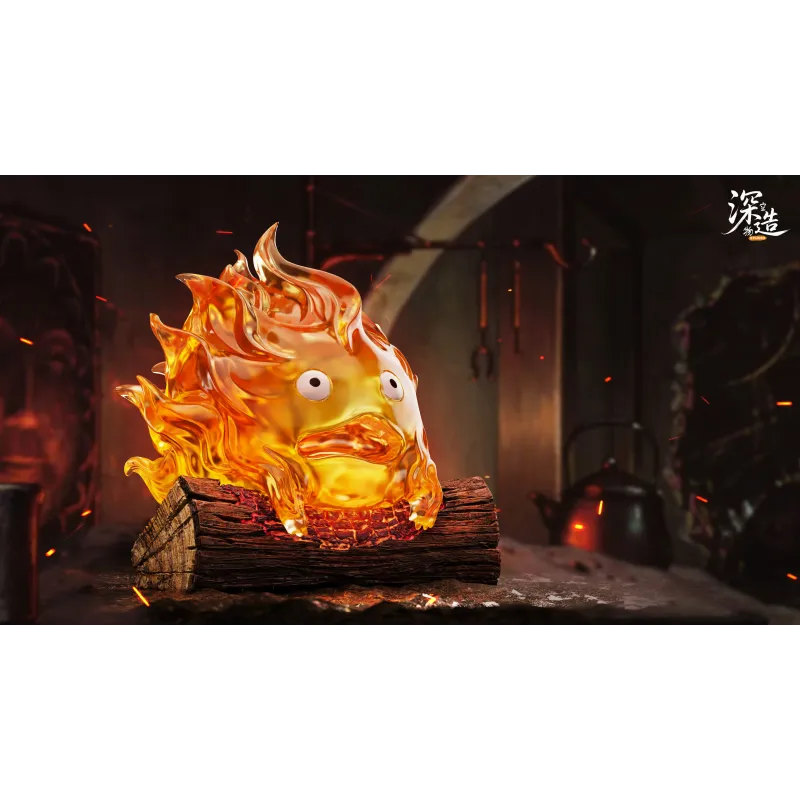 Calcifer El castillo ambulante de Howl - Estudio Decorativo Shen Zao