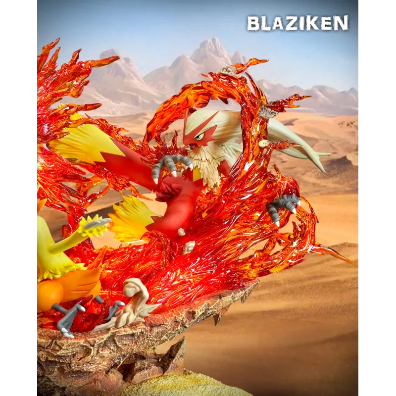 PPAP Studio Blaziken 1:6 con LED - Figura Coleccionable
