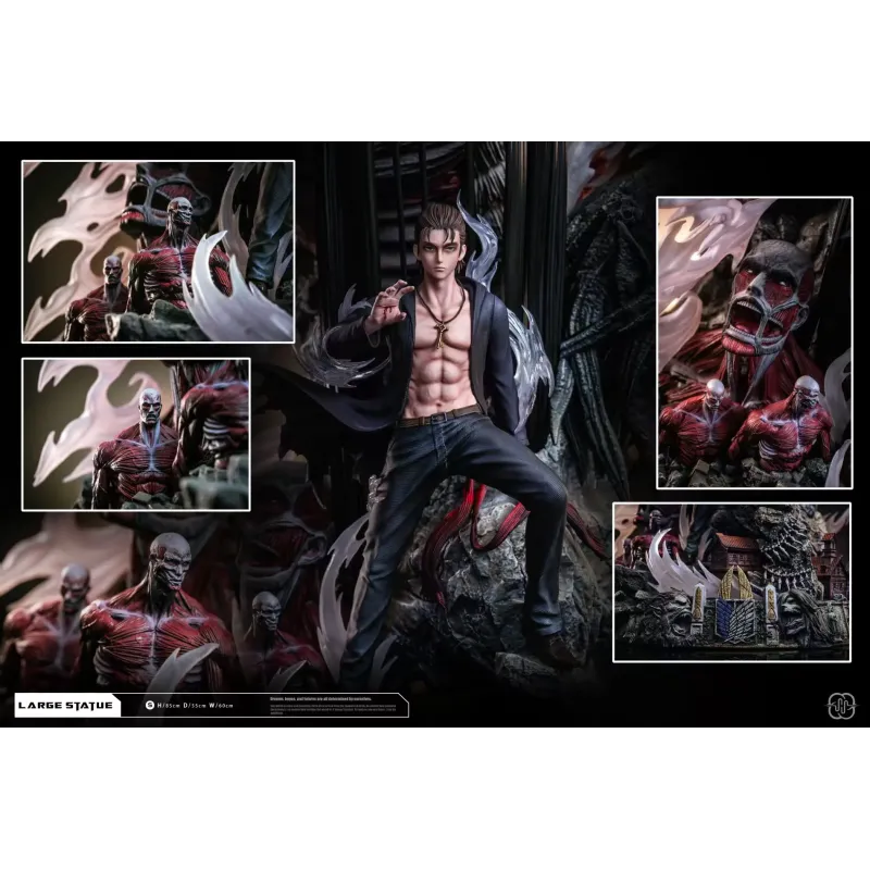 Attack On Titan Eren Jaeger - Figura Hertz Studio Collectible