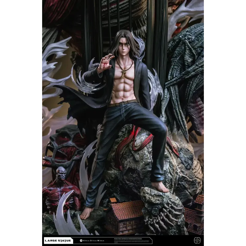 Attack On Titan Eren Jaeger - Figura Hertz Studio Collectible