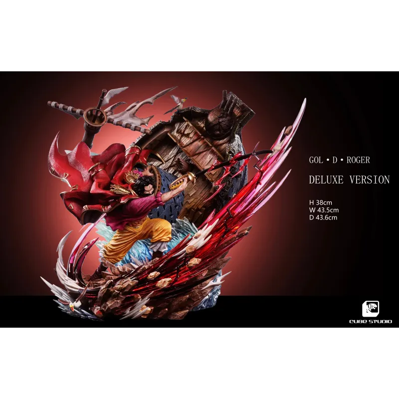 One Piece Gol D Roger Deluxe Ver. Cube Studio