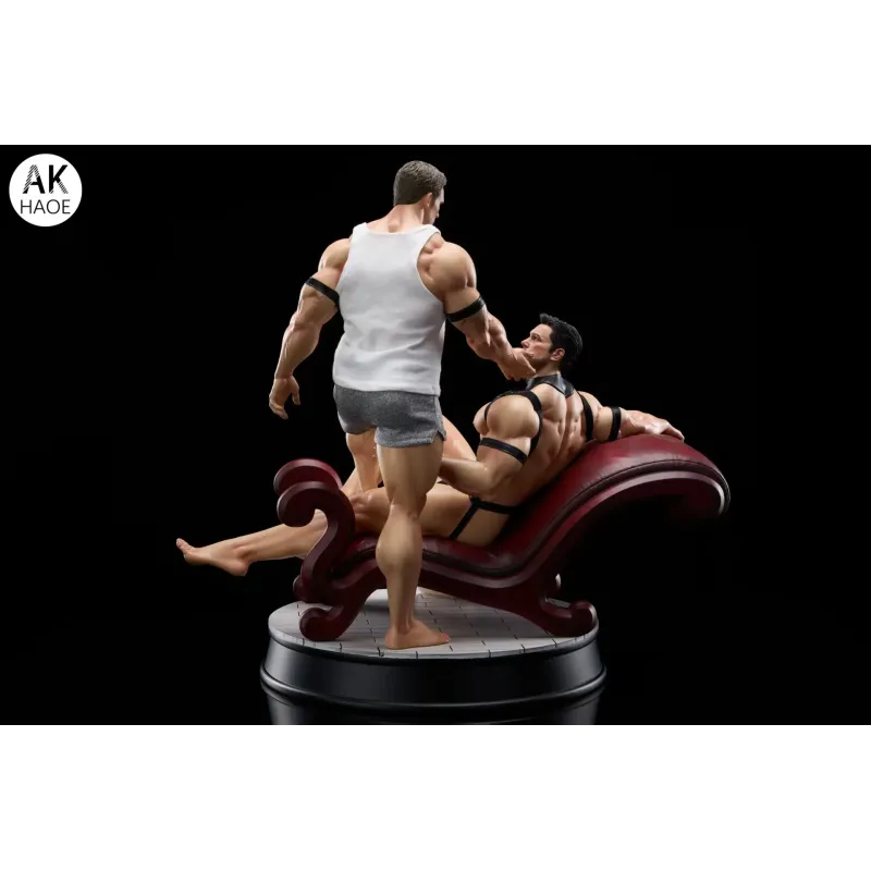 Marvel and DC: Batman and Captain America AK-HAOE Studio