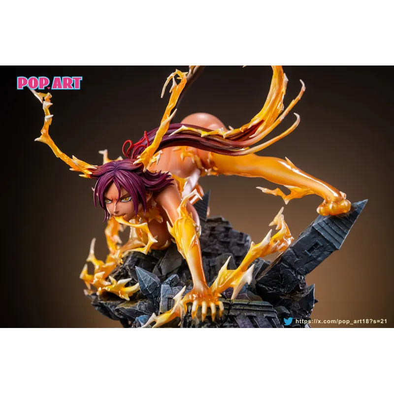 POP.ART Studio Shihouin Yoruichi 1:6 - Figura Coleccionable