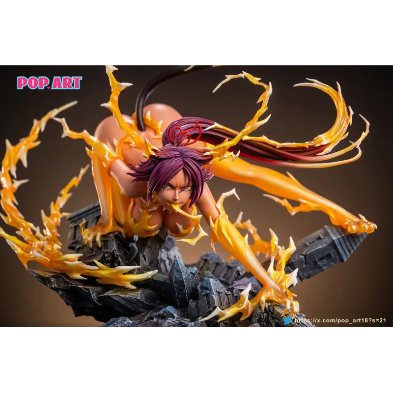 POP.ART Studio Shihouin Yoruichi 1:6 - Figura Coleccionable