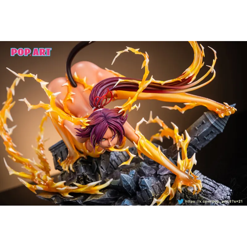 POP.ART Studio Shihouin Yoruichi 1:6 - Figura Coleccionable