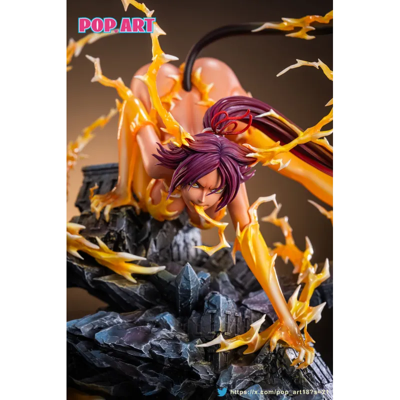 POP.ART Studio Shihouin Yoruichi 1:6 - Figura Coleccionable