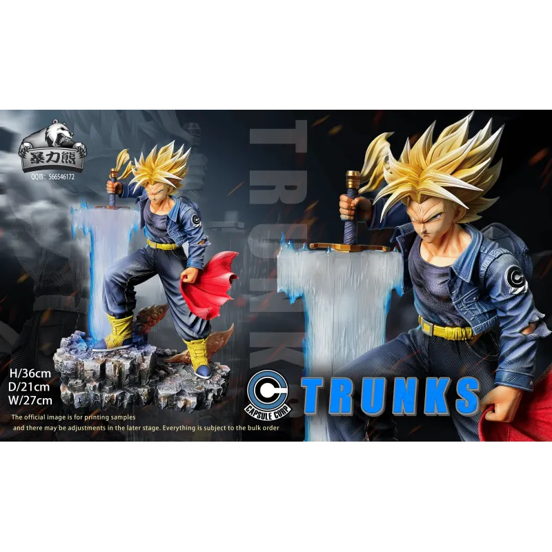 Dragon Ball Super Trunks Violent Bear