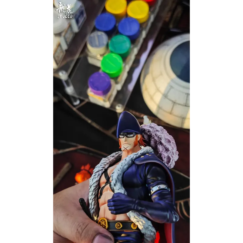 One Piece Drake Long Hu Studio - Figurine de Collection Unique
