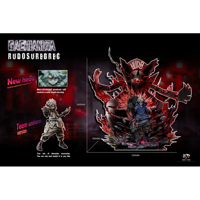 GACHIAKUTA Rudo Surebrec LED - Niren Studio Original