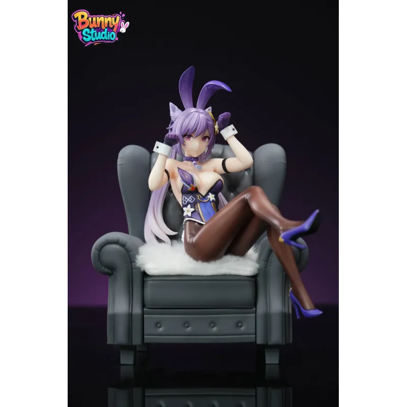 Chica conejo de Genshin Impact: Keqing, Mona, Yoimiya, Eula, Jean