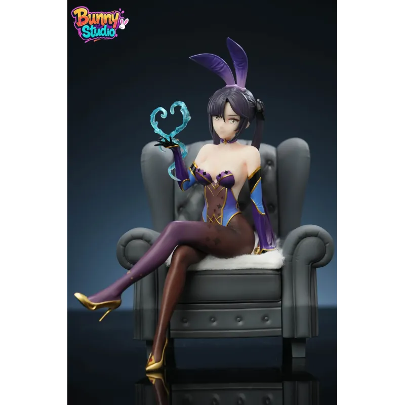Chica conejo de Genshin Impact: Keqing, Mona, Yoimiya, Eula, Jean