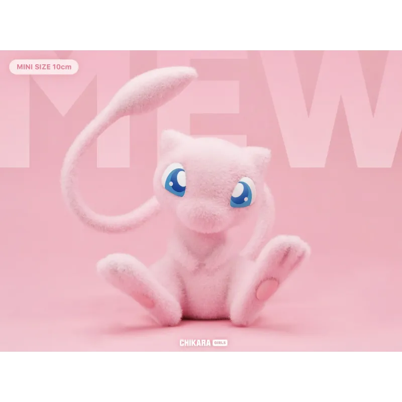 Pokémon Mew CHIKARA GIRLS Studio - Collection Exclusive 2023