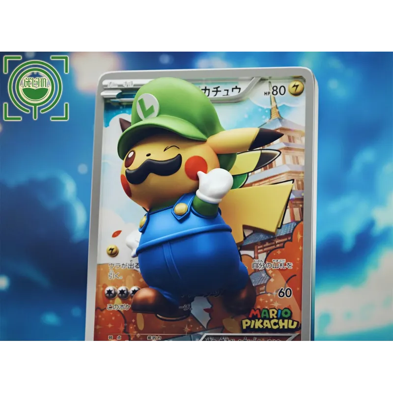 Pokémon Mario & Luigi Pikachu GEISHA Studio - Obtiens le tien !