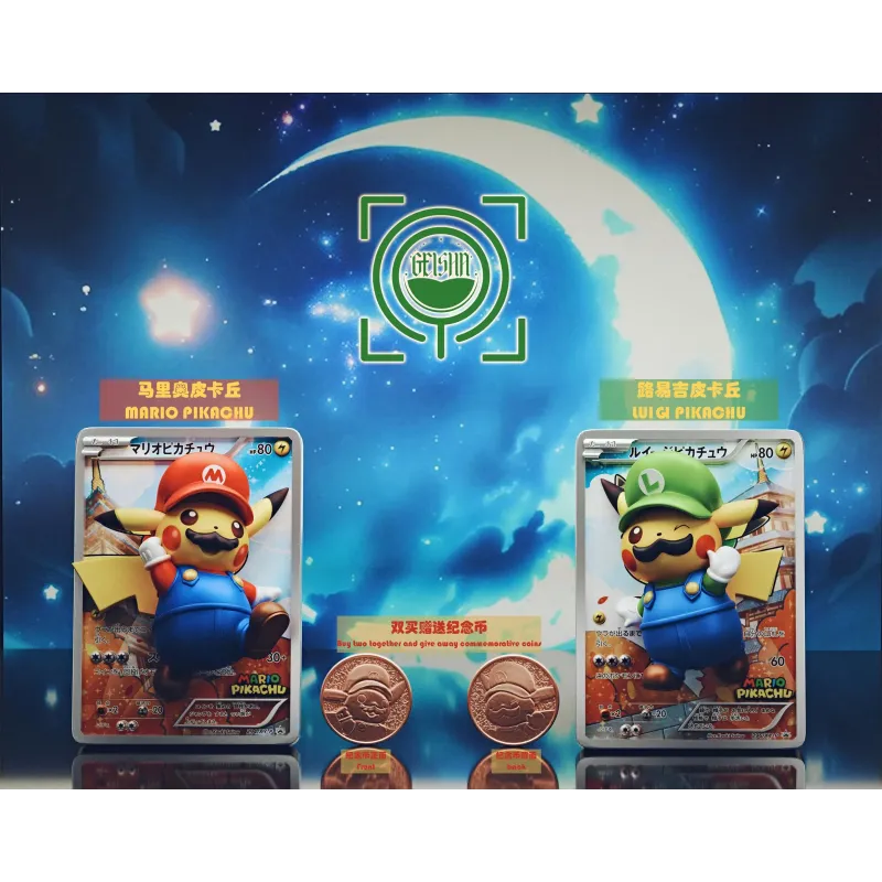 Pokémon Mario & Luigi Pikachu GEISHA Studio - Obtiens le tien !