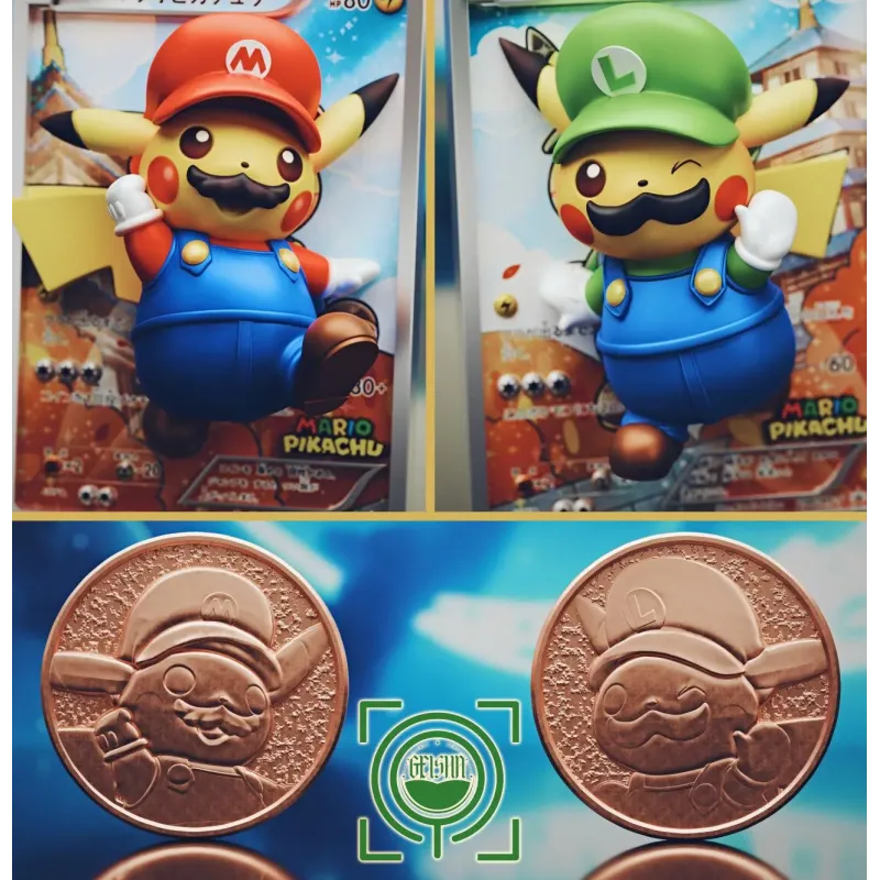 Pokémon Mario & Luigi Pikachu GEISHA Studio - Obtiens le tien !