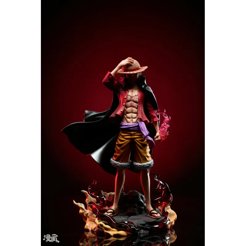 One Piece Luffy Man Zang Studio - Figura Coleccionable Única