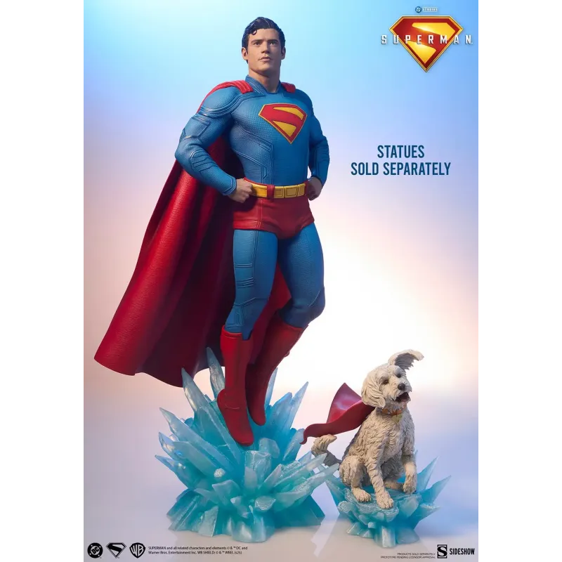 DC Comics Superman & Krypto - Coleccionables Sideshow