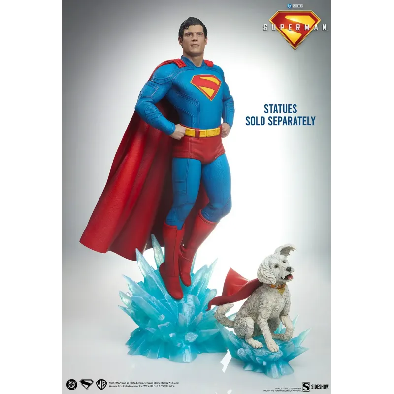 DC Comics Superman & Krypto - Coleccionables Sideshow