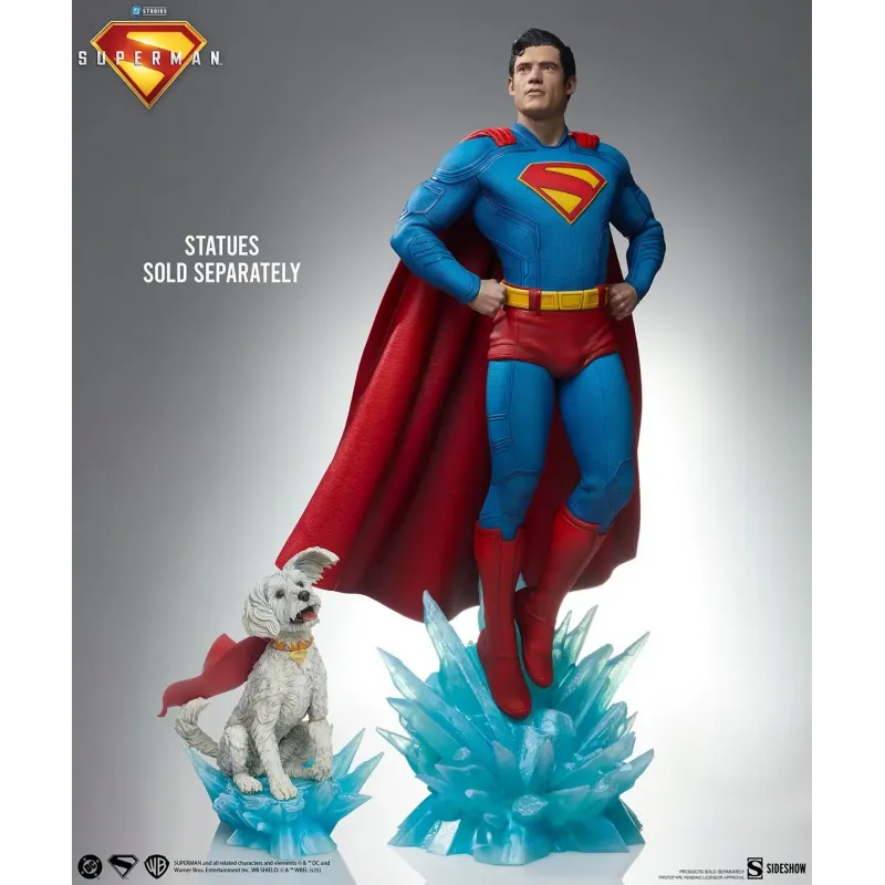 DC Comics Superman & Krypto - Coleccionables Sideshow
