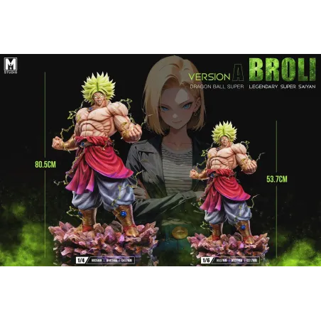Dragon Ball Broly MAN Studio - Figurine de collection épique