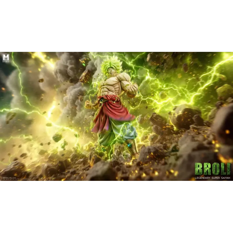 Dragon Ball Broly MAN Studio - Figurine de collection épique