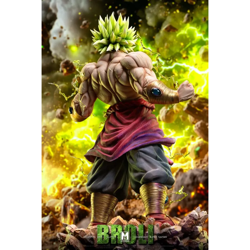 Dragon Ball Broly MAN Studio - Figurine de collection épique