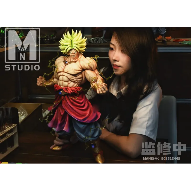 Dragon Ball Broly MAN Studio - Figurine de collection épique
