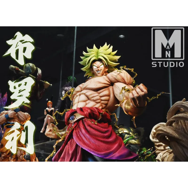 Dragon Ball Broly MAN Studio - Figurine de collection épique