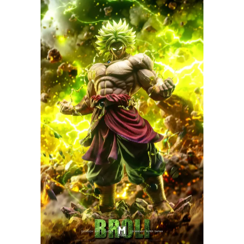 Dragon Ball Broly MAN Studio - Figurine de collection épique
