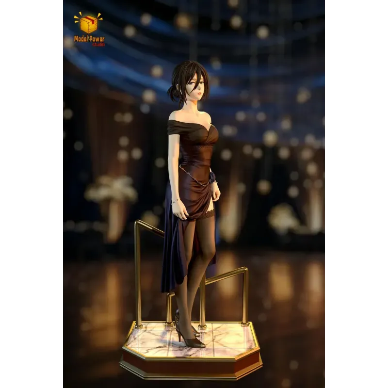 Attack on Titan Midnight Banquet Series 01 Mikasa Ackerman Model Power Studio