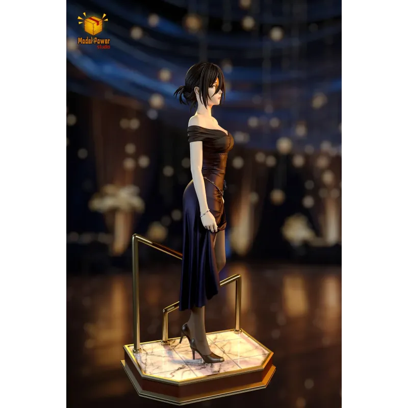Attack on Titan Midnight Banquet Series 01 Mikasa Ackerman Model Power Studio
